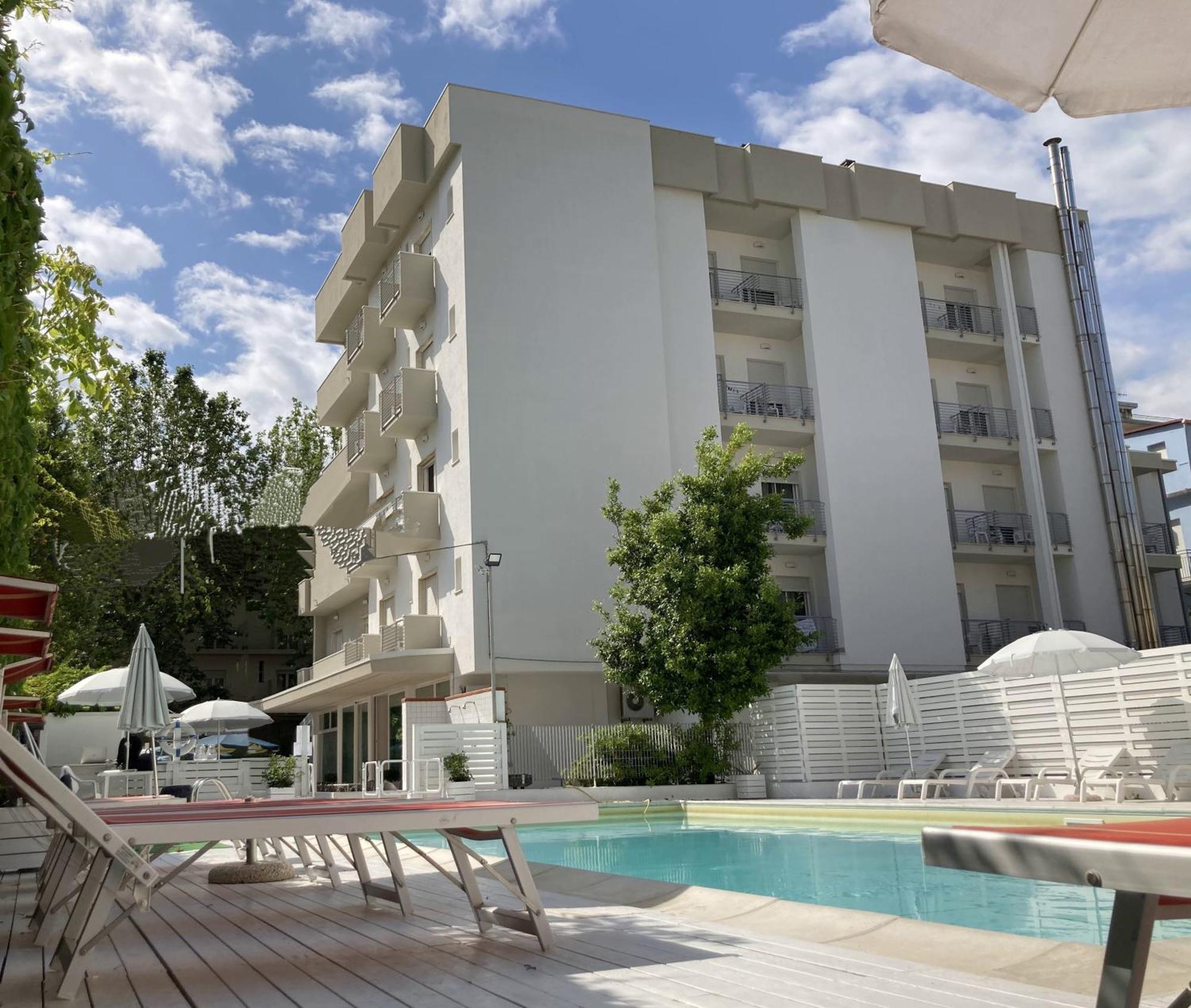 Hotel Villa Del Parco Rimini Zewnętrze zdjęcie